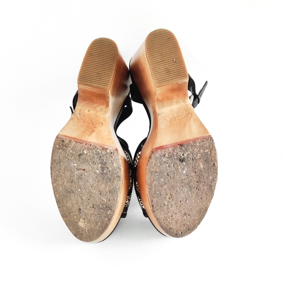 Coach wedge platform sandals. - Picture 4 of 4